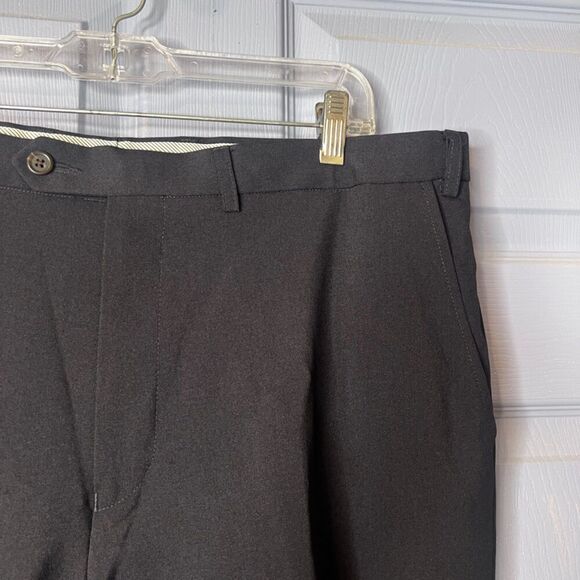 Chaps Total Comfort Black Dress Pants Trousers Mens Size 36/26 Basic Career Wear - Picture 6 of 10
